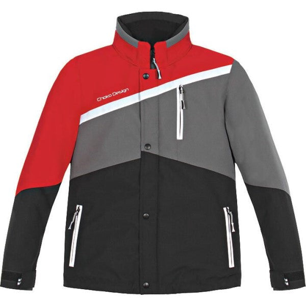 Ensemble de Motoneige Gravity Enfant  Rouge, de face