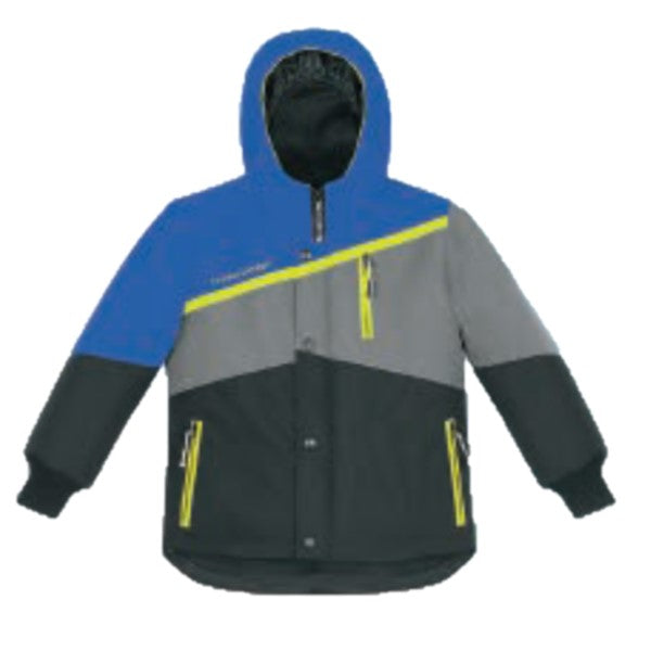 Ensemble de Motoneige Gravity Enfant  Bleu/Gris, de face