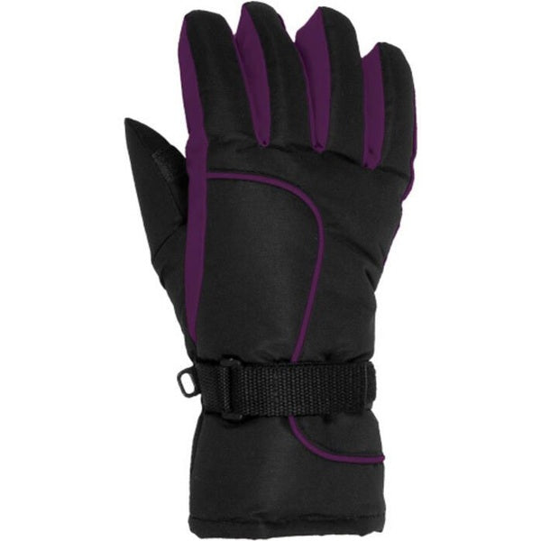 Gants de Motoneige Promo Nylon Enfant Mauve extérieur