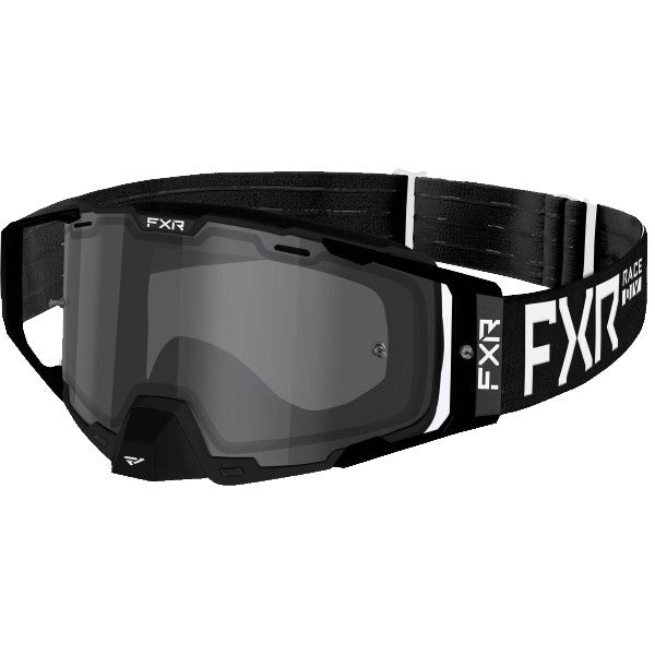 Lunettes de Motocross Combat FXR  Noir/Blanc