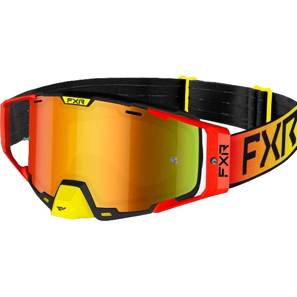 Lunettes de Motocross Combat FXR Orange