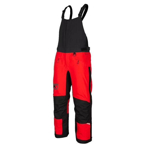 Pantalon de Motoneige Klimate Klim noir et rouge