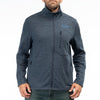 Manteau  Echo Wool Fleece bleu, de face