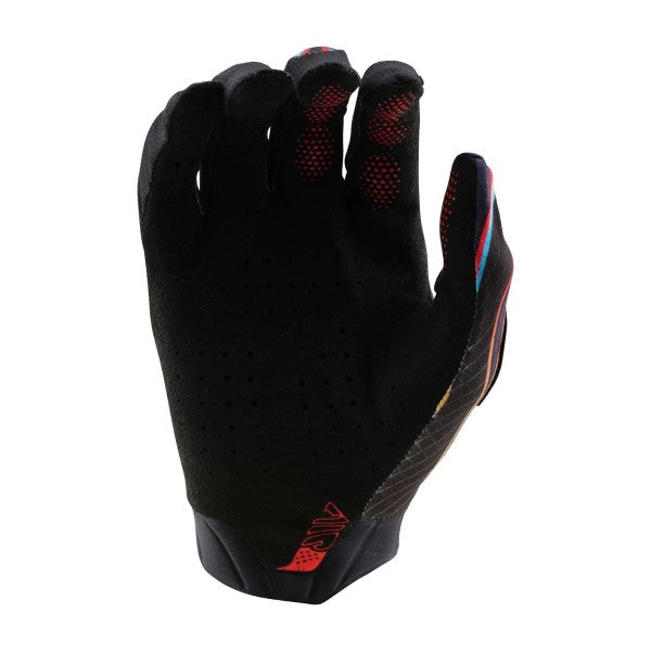 Gants de Motocross Air Torched Noir/Rouge, Paume