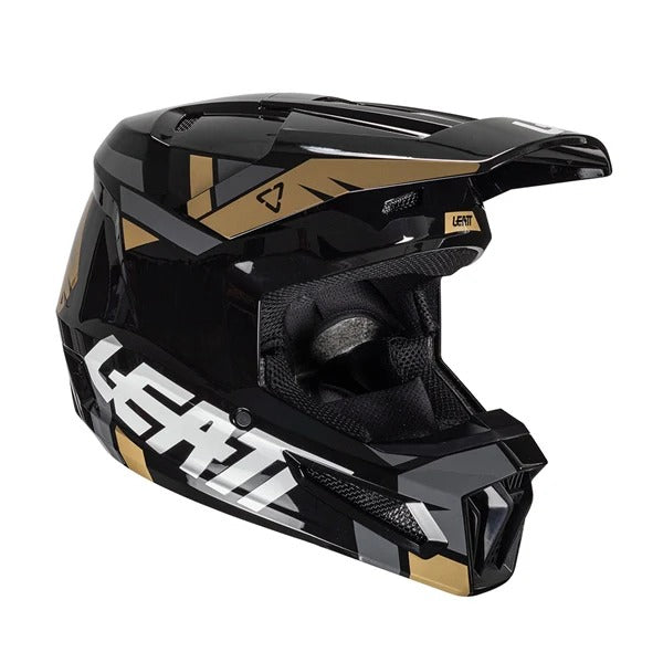 Casque de Motocross 2.5 V25  Noir, côté droit