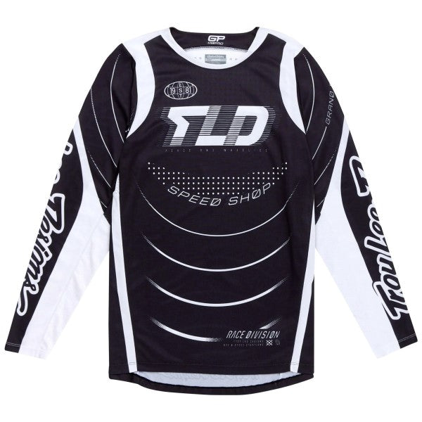 Chandail de Motocross GP Pro Spun Noir/Blanc