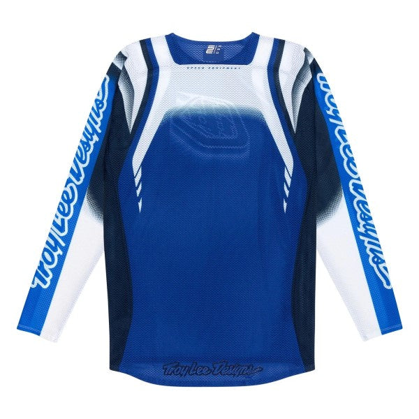 Chandail de Motocross SE Pro Air Swarm Bleu, Dos