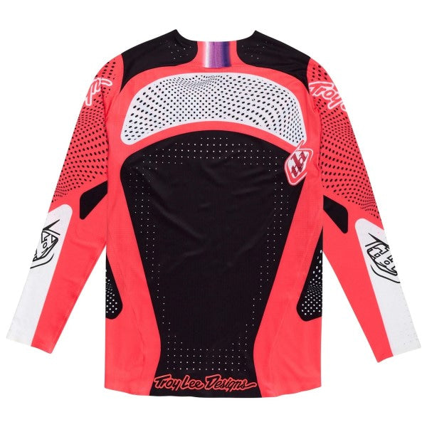 Chandail de Motocross SE Ultra Optic Rouge, Dos