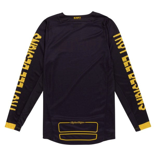 Chandail de Motocross GP Pro Step Up Noir, Dos