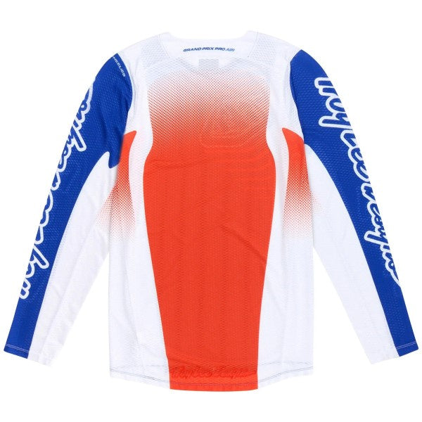 Chandail de Motocross GP Pro Air Ripple Bleu/Orange, Dos