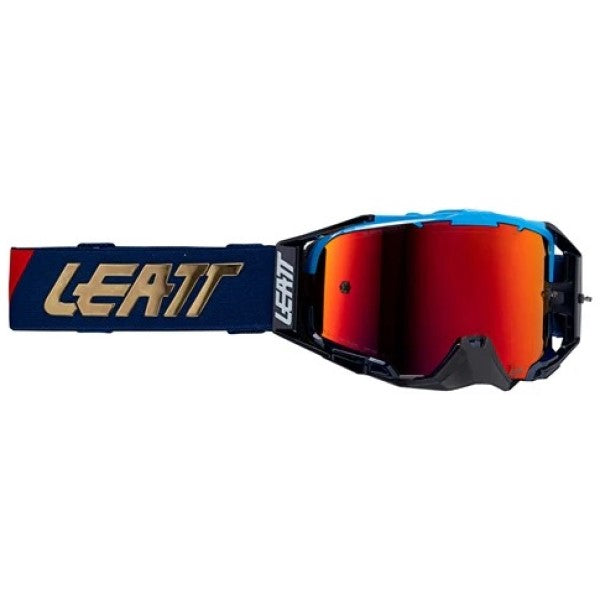 Lunette de Motocross Velocity 6.5 Cryztal Iriz Bleu
