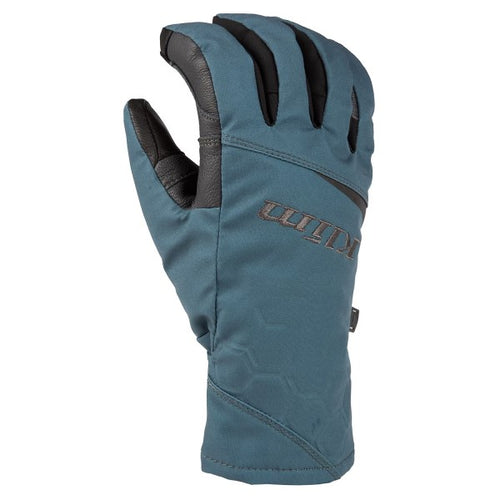 Gants de Motoneige Bombshell Femme - Liquidation/Klim/bleu, coté extérieur