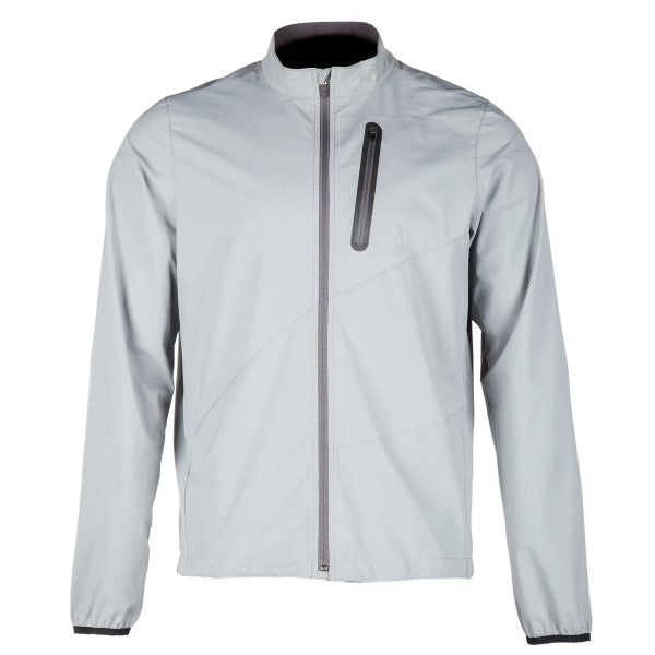 Manteau de Moto Coupe-Vent Zephyr Gris, de face