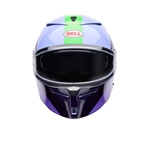 Casque Intégral de Moto Lithium Mips Mauve, de face