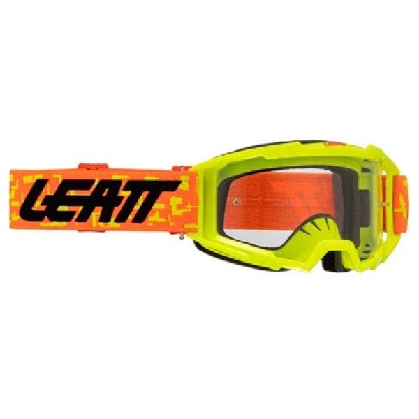 Lunette de Motocross Vizion 3.5 Iriz Jaune/Orange