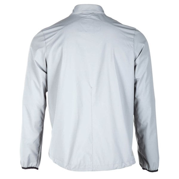 Manteau de Moto Coupe-Vent Zephyr Gris, Dos