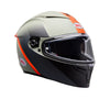 Casque Intégral de Moto Lithium Mips Vert/Orange
