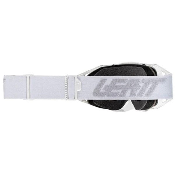 Lunette de Motocross Velocity 6.5 Cryztal Iriz Blanc, arrière