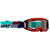 Lunette de Motocross Velocity 6.5 Cryztal Bleu/Rose