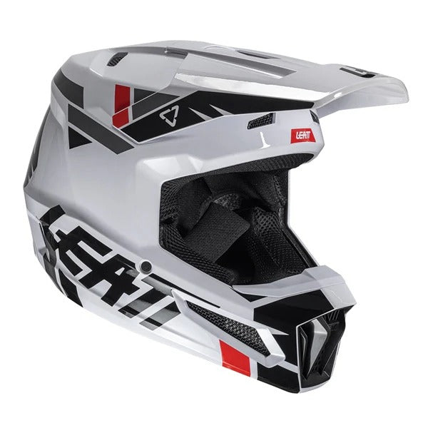 Casque de Motocross 2.5 V25 Gris, côté droit