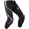 Pantalon de Motocross Flexair Energy Fox noir, de face