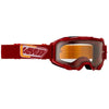Lunette de Motocross Velocity 4.5 Iriz Rouge Foncé