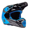 Casque de Motocross V1 Polaris Bleu, côté droit