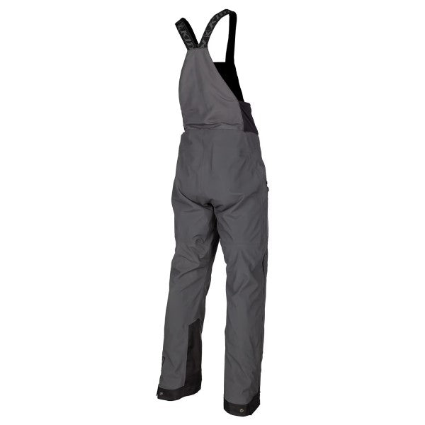 Pantalon de Motoneige Storm BIB gris, de dos