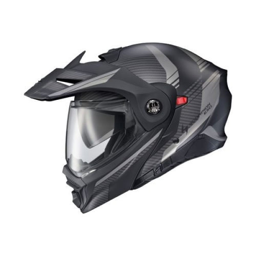 Casque Aventure de Moto EXO-AT960 Monk Pantom Noir, côté droit