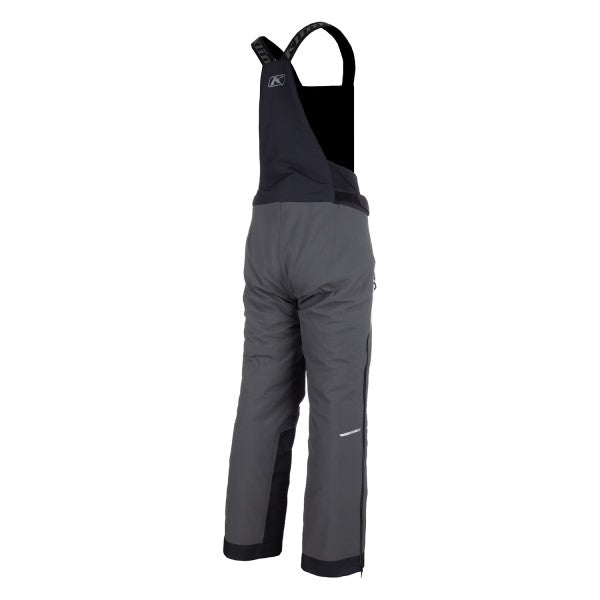 Pantalon de Motoneige Element BIB gris noir, de dos