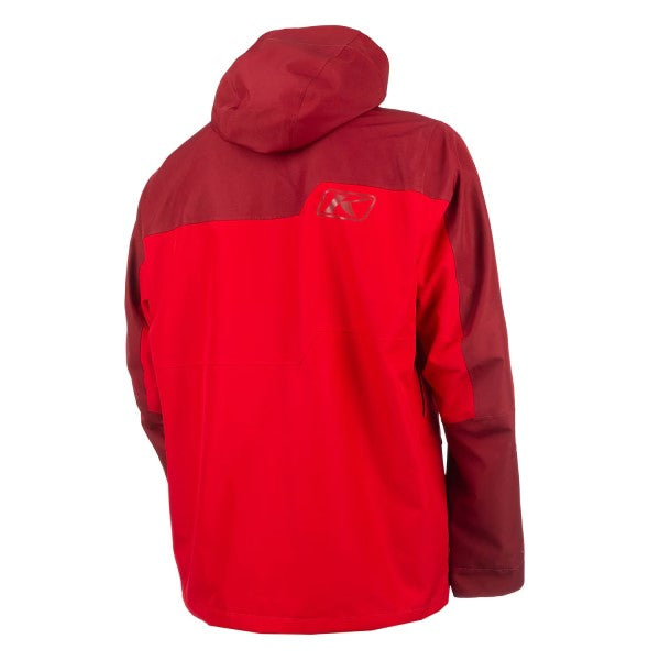 Manteau de Motoneige Powerxcross rouge, de dos