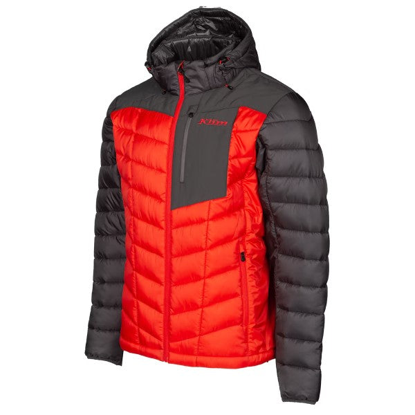 Manteau de Motoneige Torque rouge noir, de face