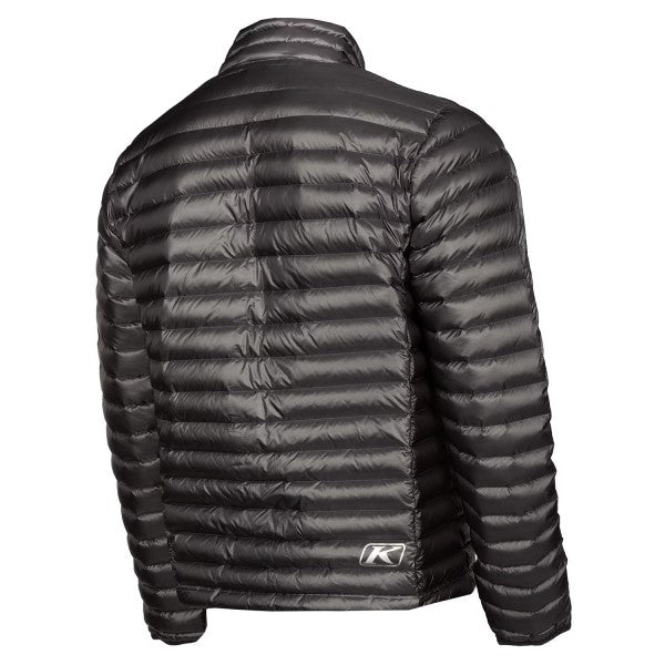 Manteau Maverick Down gris foncé, de dos