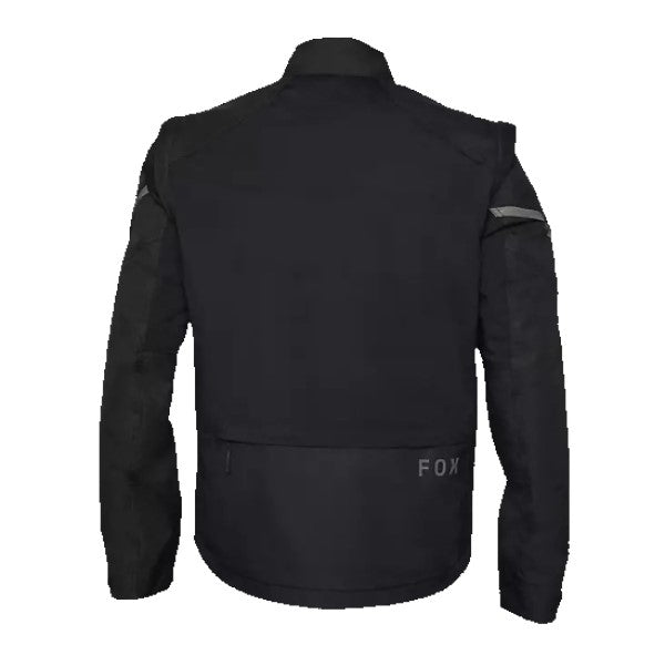 Manteau de Motocross Defend Noir, de dos