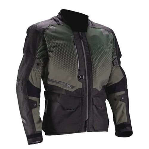 Manteau de Moto ADV Flowtour 5.5 Vert, de face