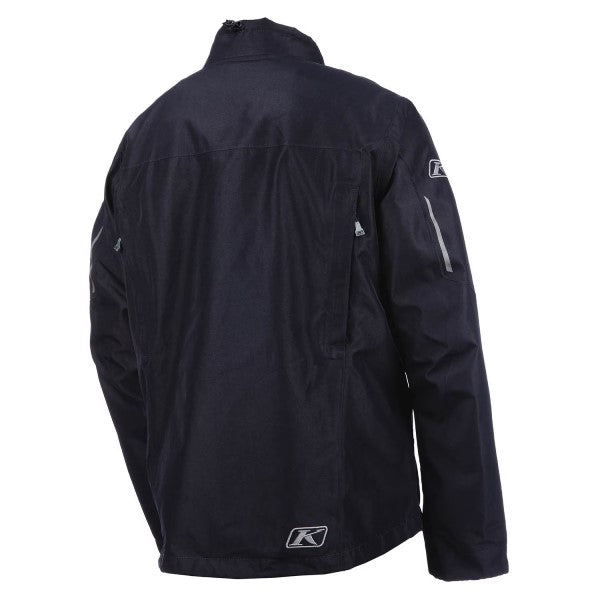 Manteau de Motoneige Tomahawk noir, de dos