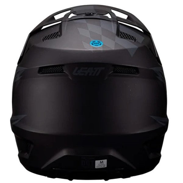 Casque de Motocross 3.5 V25 avec Lunettes Noir, Dos