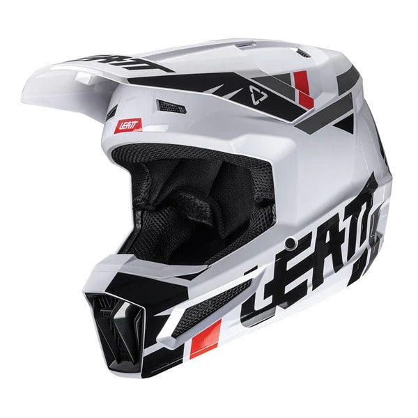 Casque de Motocross 2.5 V25 Gris, côté gauche