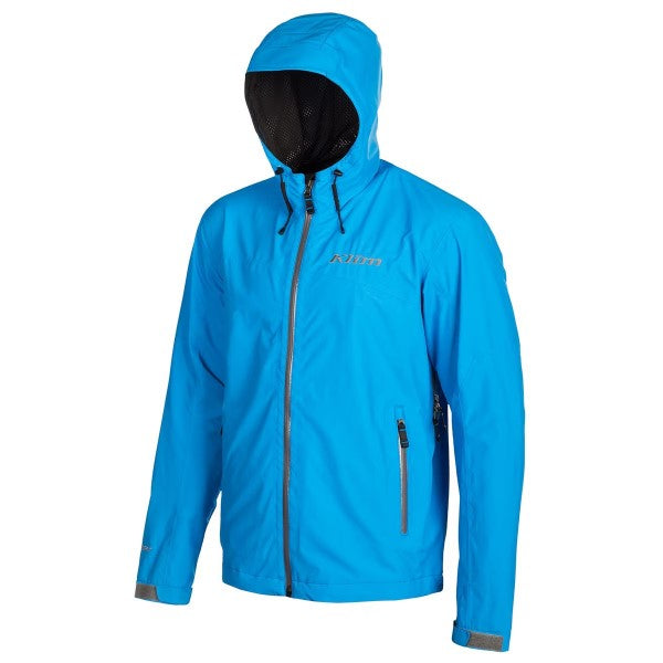 Manteau Enduro Stow Away bleu, de face