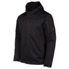 Manteau Inversion noir, de face