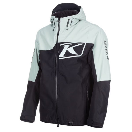 Manteau de Motoneige Powerxcross noir gris, de face