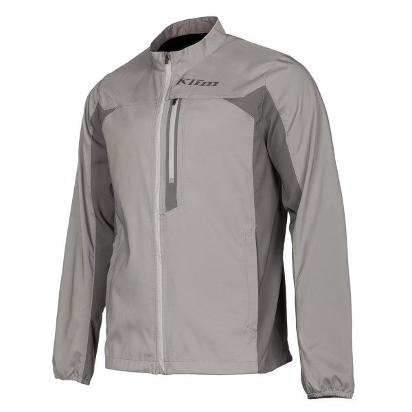 Veste de Moto Resilience gris, de face