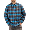 Chemise Bridger Fleece Lined Flannel bleu, de face