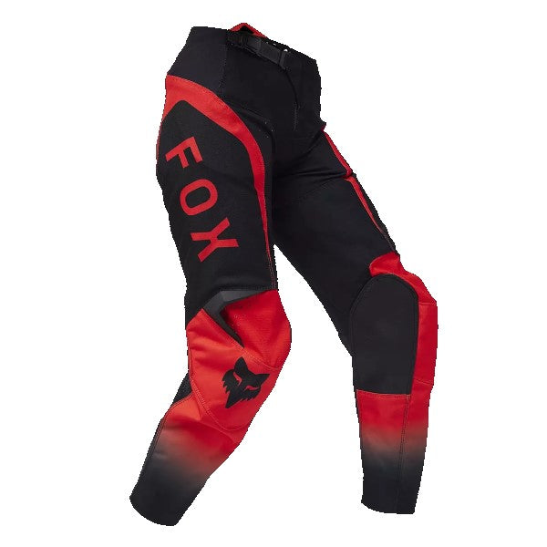 Pantalon de Motocross 180 Lean Junior Rouge, de face