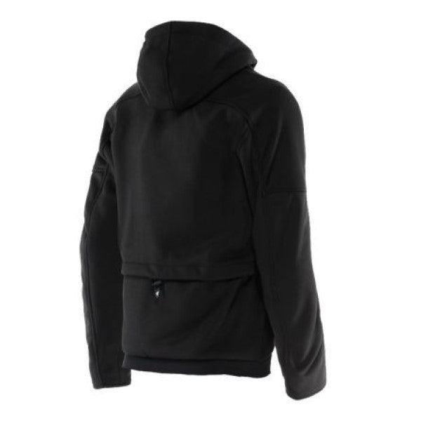 Coton Ouaté de Moto Daemon-X Safety Full Zip Femme Noir, Dos