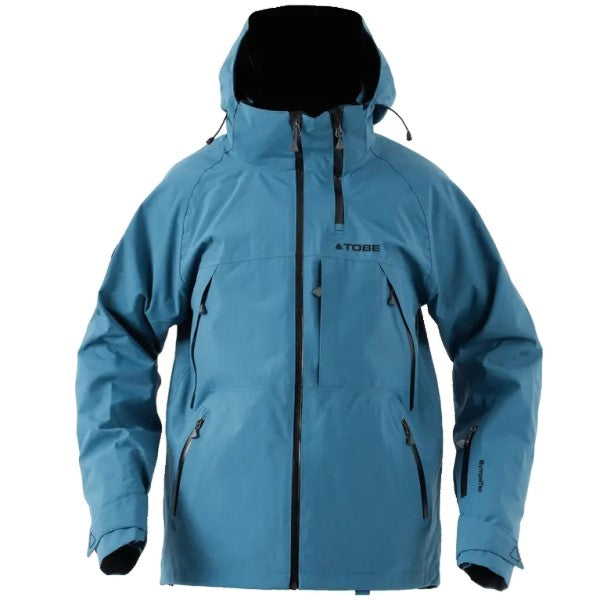 Manteau de Motoneige Vivid Bleu, de face