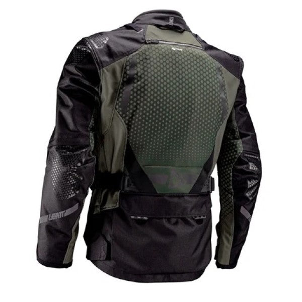 Manteau de Moto ADV Flowtour 5.5 Vert, de dos