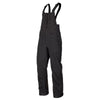 Pantalon de Motoneige Storm BIB noir, de face