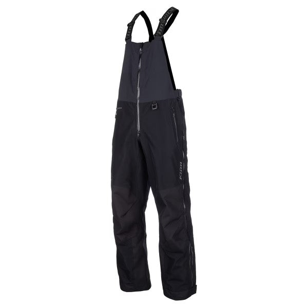 Pantalon de Motoneige Tomahawk BIB noir, de face