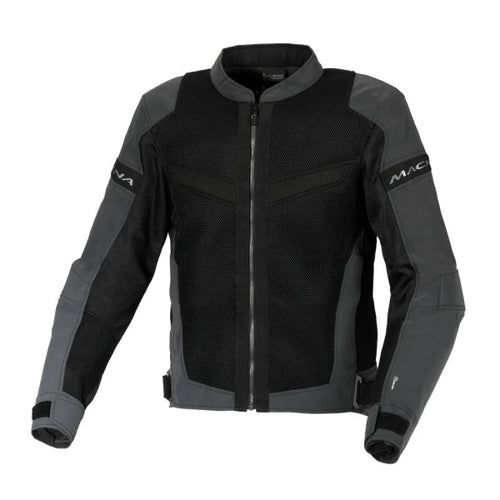 Manteau de Moto Velotura Night Eye Noir, de face
